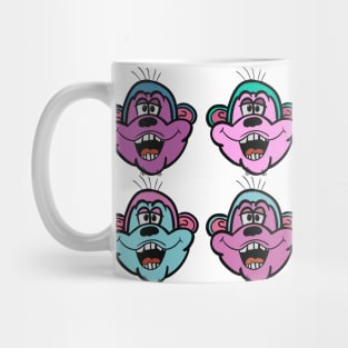 Monkey Head 4 Mug